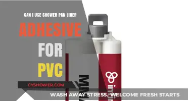 Bonding PVC: Shower Pan Liner Adhesive - A Suitable Choice?
