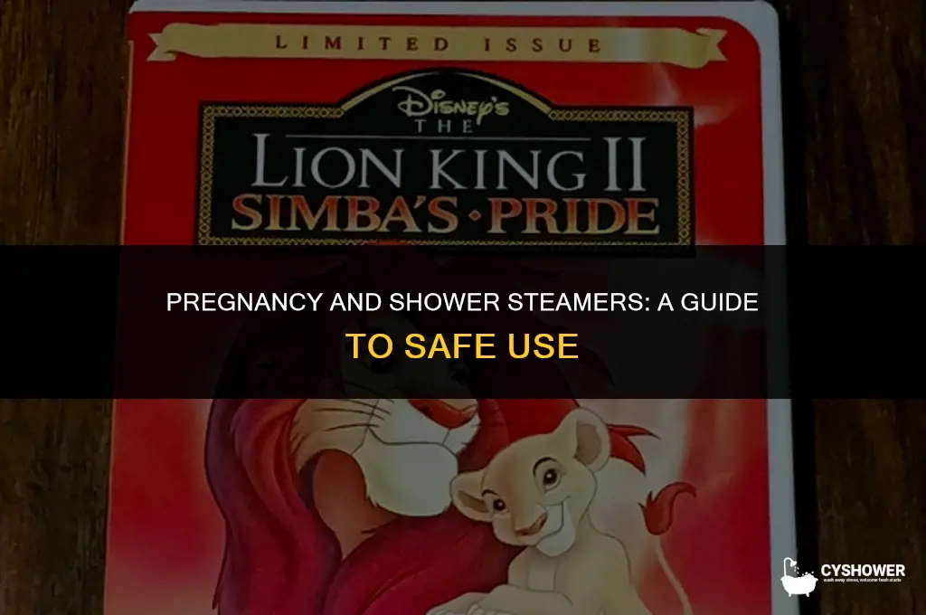 can i use shower steamers when pregnant