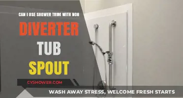 Compatibility Guide: Using Shower Trim with Non-Diverting Tub Spouts