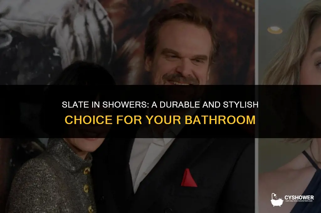 can i use slate in a shower