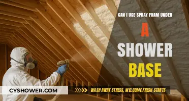 Insulating Your Shower Base: The Pros and Cons of Spray Foam