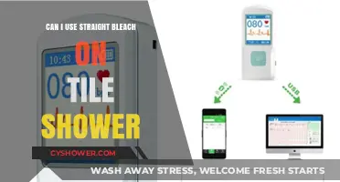 Bleach on Tile Showers: A Guide to Safe and Effective Cleaning