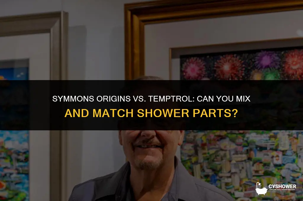 can i use symmons origins parts for a temptrol shower