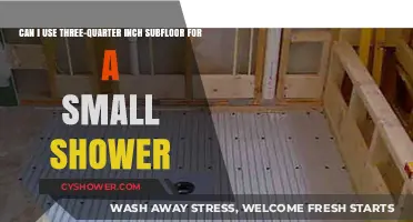Three-Quarter Inch Subfloor in Small Showers: A Viable Option?