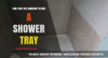 Using Tile Adhesive for Shower Tray Bedding: Is It Safe?