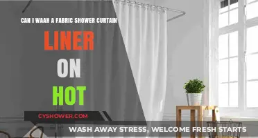 Washing Fabric Shower Curtain Liners: Hot Water Safe or Not?