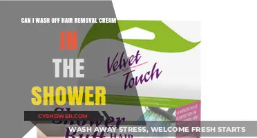 Shower-Friendly Hair Removal Cream: Can You Wash It Off Easily?