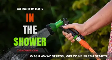 Shower Watering: A Creative Way to Hydrate Your Plants?