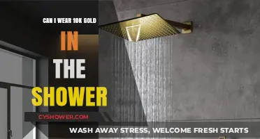 Showering with 10K Gold: Safe Practice or Risky Choice?