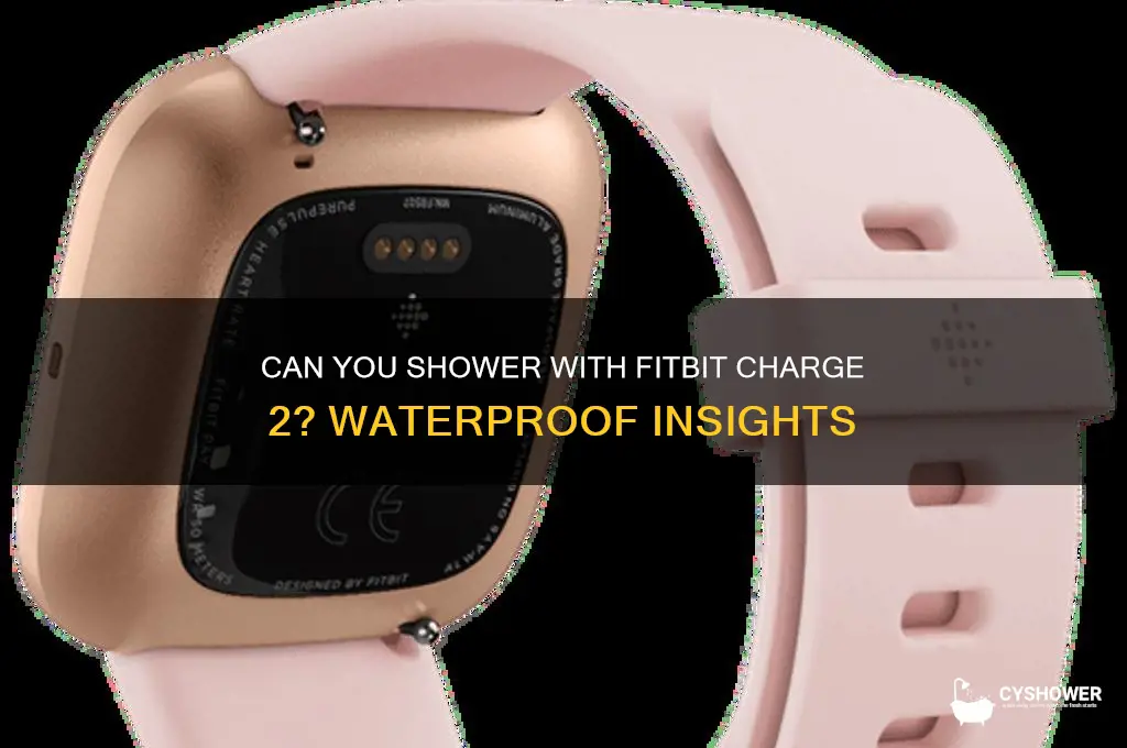can i wear fitbit charge 2 in the shower