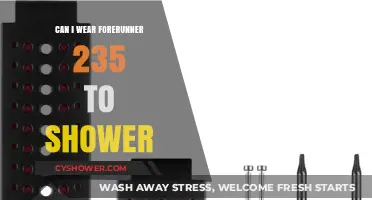 Showering with Forerunner 235: Water Resistance Explained