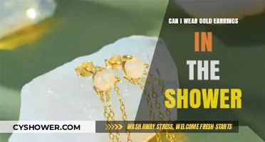 Showering with Gold Earrings: Safe Practice or Risky Choice?