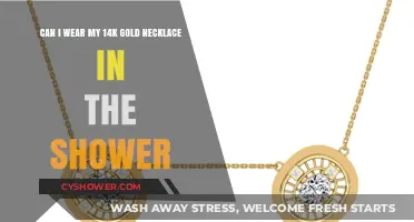 Showering with 14K Gold: Safe or Risky for Your Necklace?
