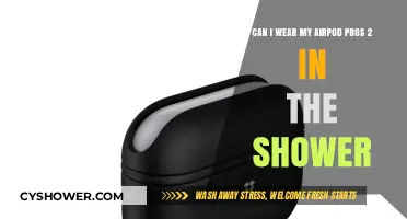 Showering with AirPods Pro 2: Waterproof or Risky Move?