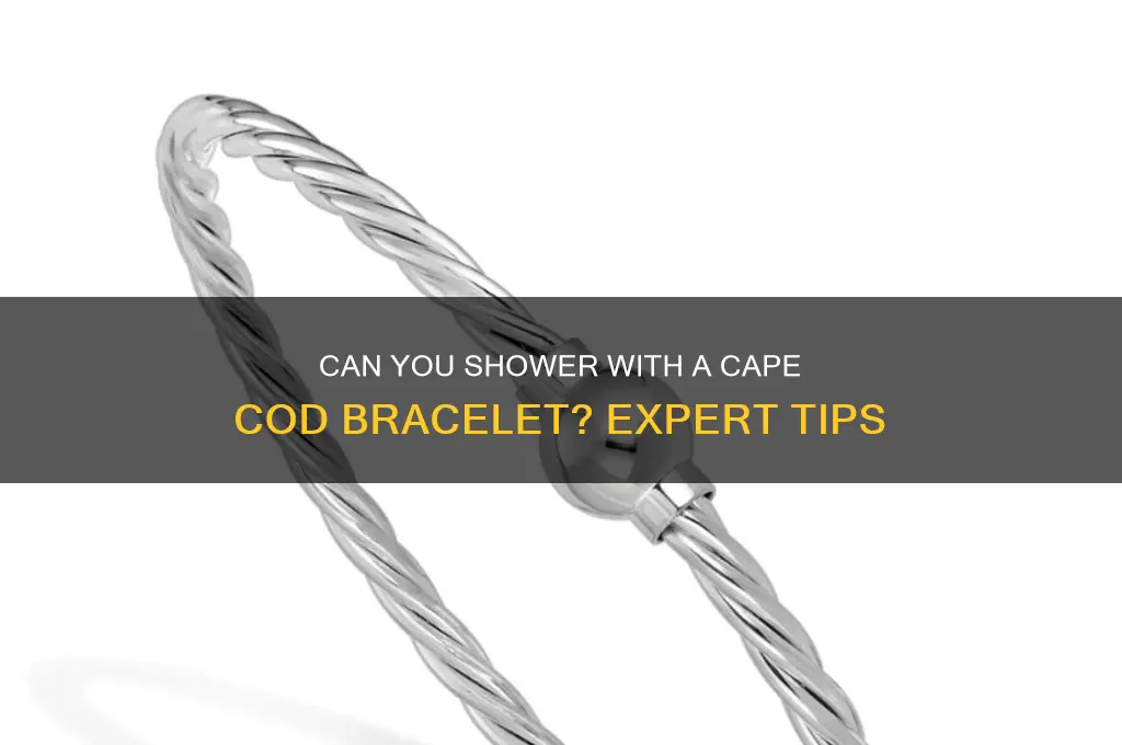 can i wear my cape cod bracelet in the shower