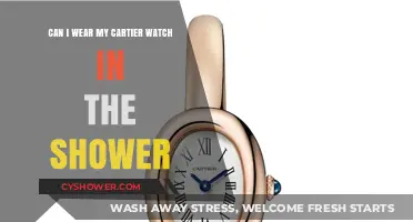 Can You Shower with Your Cartier Watch? Expert Advice