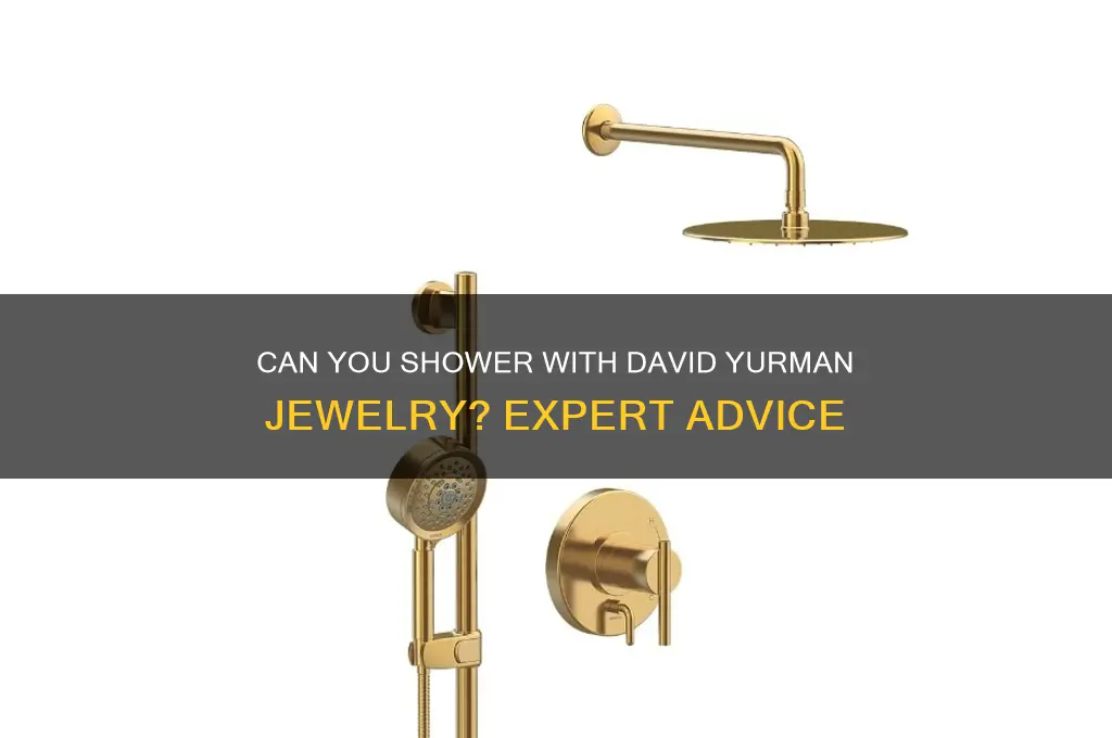 can i wear my david yurman in the shower