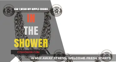 Showering with Nipple Chains: Safe or Risky? Expert Advice