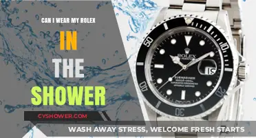 Showering with Your Rolex: Safe Practice or Risky Move?