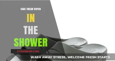 Can You Wear Oofos in the Shower? A Quick Guide