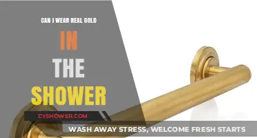 Showering with Real Gold: Safe Practice or Risky Habit?