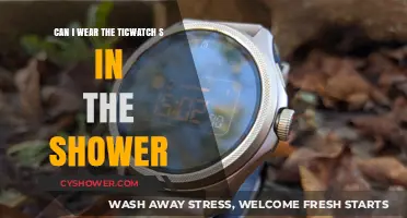 TicWatch S Shower-Proof: Can You Wear It in the Shower?