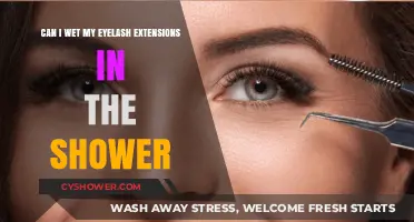 Showering with Eyelash Extensions: Can You Wet Them Safely?