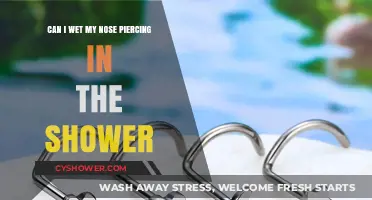 Showering with a Nose Piercing: Safe to Wet or Not?