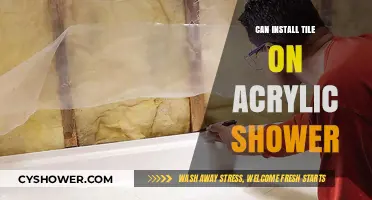 Installing Tile on Acrylic Shower Walls: A Comprehensive DIY Guide