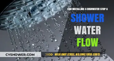Dishwasher Installation: Does It Affect Shower Water Flow?