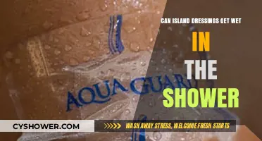 Can Island Dressings Stay Dry in the Shower? Find Out!