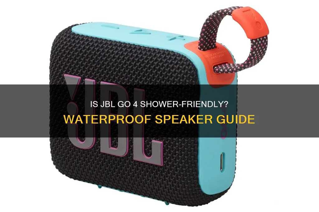 can jbl go 4 go in shower