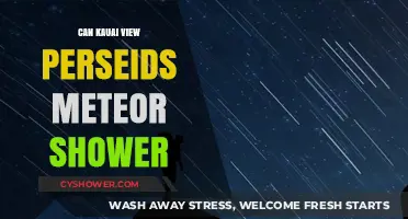 Kauai's Perseids Meteor Shower Visibility: A Celestial Guide