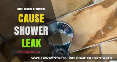 Can Laundry Detergent Cause Shower Leaks? Uncovering the Hidden Connection