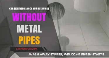 Shower Safety: Can Lightning Strike Without Metal Pipes?