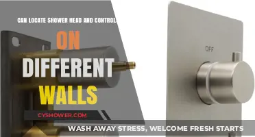 Optimize Your Shower Design: Place Shower Head and Controls on Separate Walls
