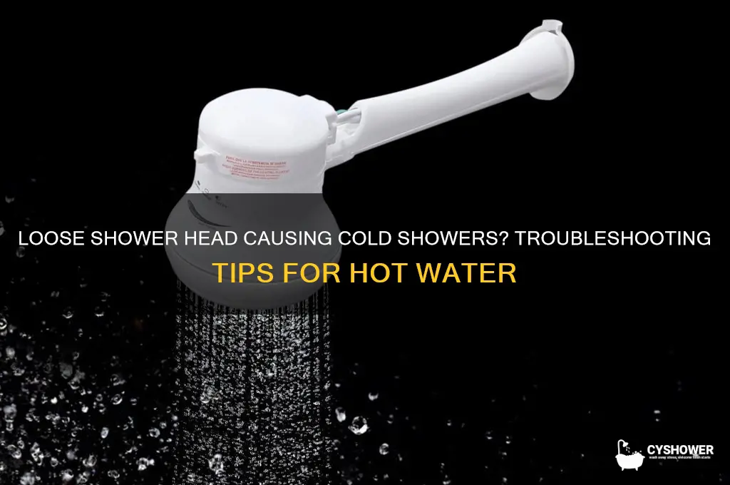 can loose shower head make shower not hot