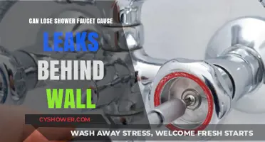 Can a Loose Shower Faucet Cause Hidden Wall Leaks?