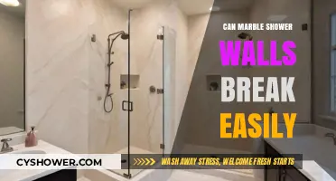 Are Marble Shower Walls Durable or Prone to Breaking Easily?