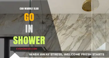 Can Marble Slab Go in Shower? Pros, Cons, and Alternatives