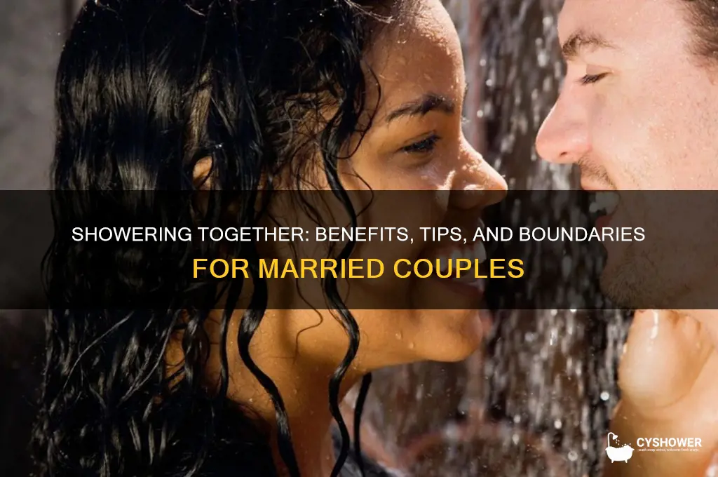 can married couples shower together
