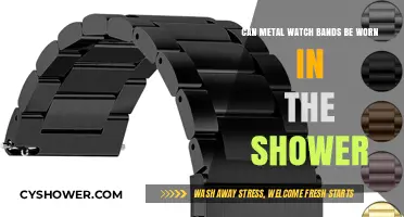 Showering with Metal Watch Bands: Safe or Risky Choice?