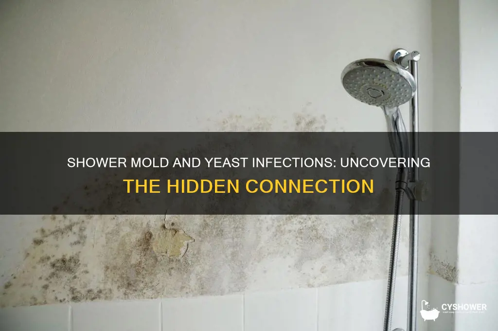can mold in a shower cause yeast infection