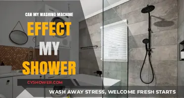 How Your Washing Machine Might Be Impacting Your Shower Experience