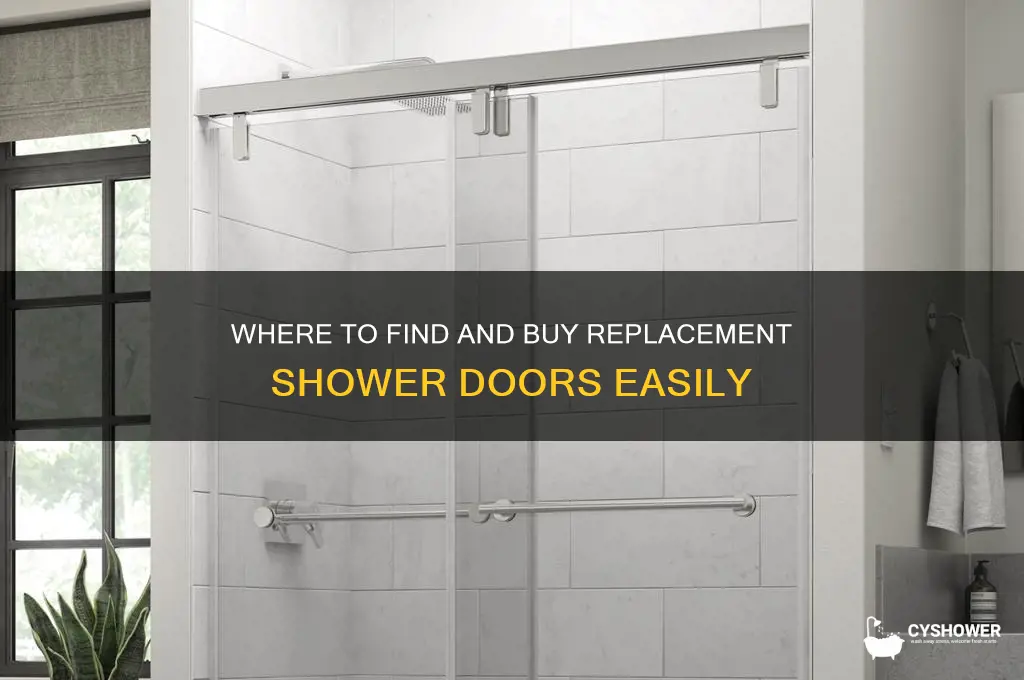 can o buy replacement doors for my shower