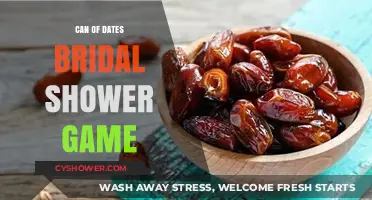 Sweet Fun: Can of Dates Bridal Shower Game Ideas