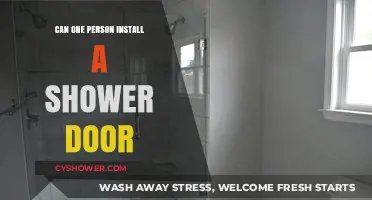 DIY Shower Door Installation: Can One Person Handle the Task?
