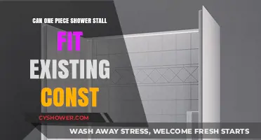 Fitting a One-Piece Shower Stall in Your Existing Construction: Is It Possible?