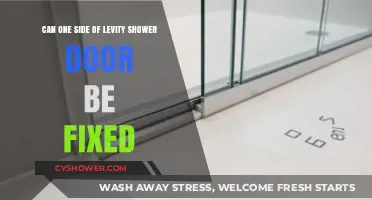 Fixing a Levity Shower Door: Can One Side Be Repaired?