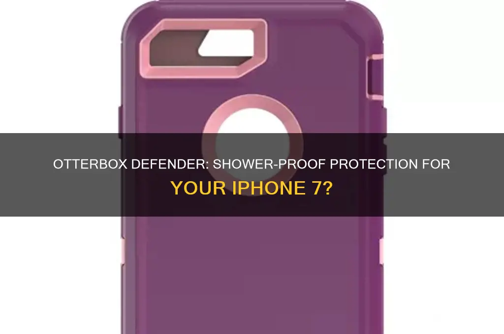 can otterbox defender protect iphone 7 in shower
